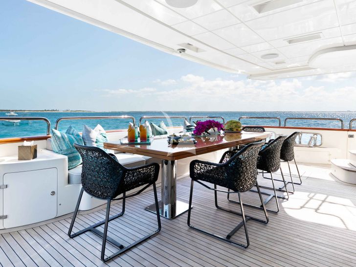 INSIEME - Aft deck INSIEME - Aft deck