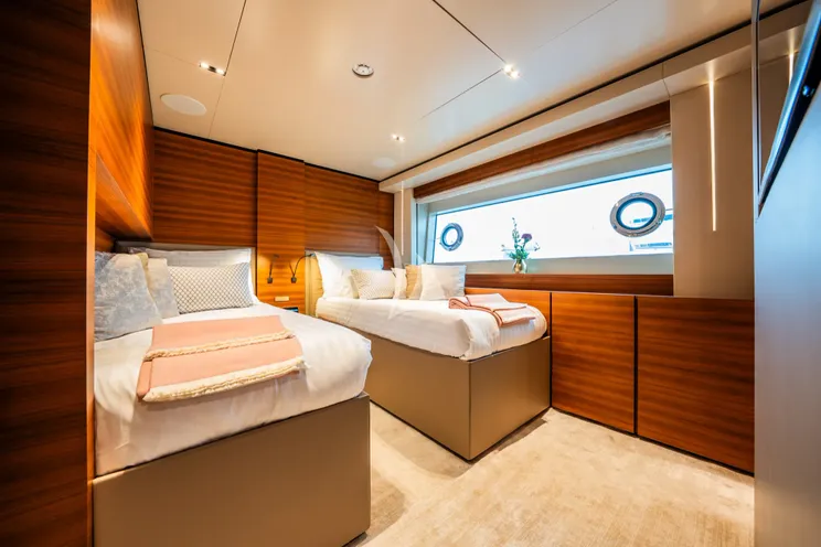 Charter Yacht SK - Ferretti Custom Line Navetta 33 - 5 Cabins - Split - Dubrovnik - Hvar - Croatia