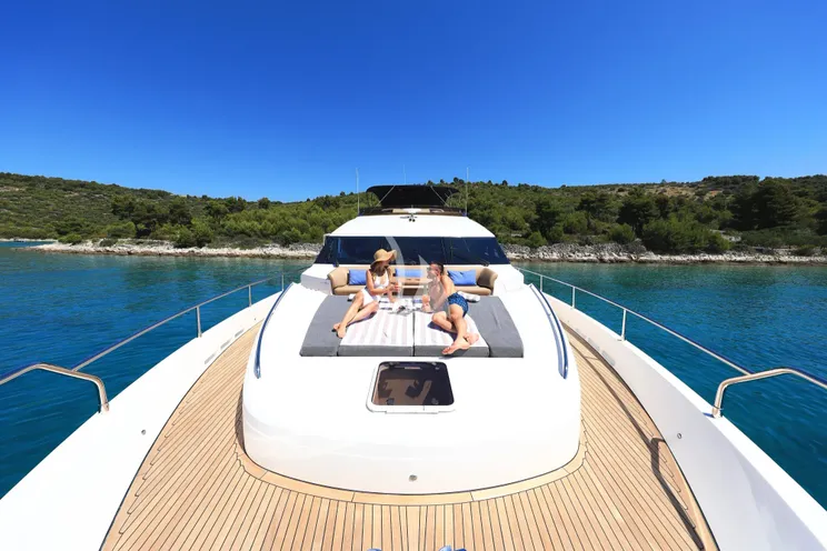 Charter Yacht INSIEME - Princess 85 Fly - 4 Cabins - Trogir - Split - Hvar - Croatia