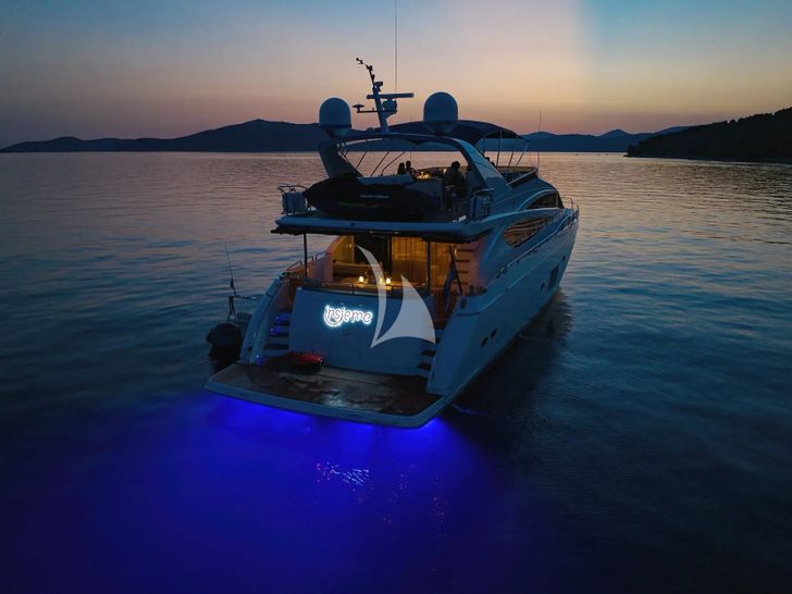 INSIEME Princess 85 Fly - at night INSIEME Princess 85 Fly - at night