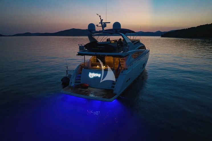Charter Yacht INSIEME - Princess 85 Fly - 4 Cabins - Trogir - Split - Hvar - Croatia