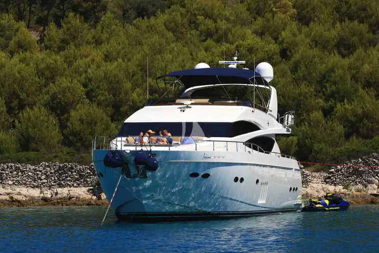 Charter Yacht INSIEME - Princess 85 Fly - 4 Cabins - Trogir - Split - Hvar - Croatia