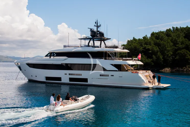 Charter Yacht SK - Ferretti Custom Line Navetta 33 - 5 Cabins - Split - Dubrovnik - Hvar - Croatia