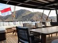 VELA Custom 50m - alfresco dining area VELA Custom 50m - alfresco dining area