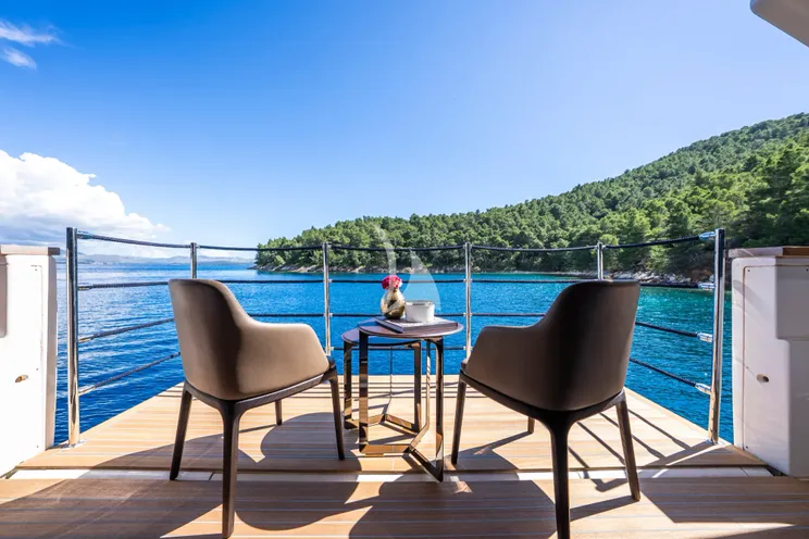 Charter Yacht SK - Ferretti Custom Line Navetta 33 - 5 Cabins - Split - Dubrovnik - Hvar - Croatia