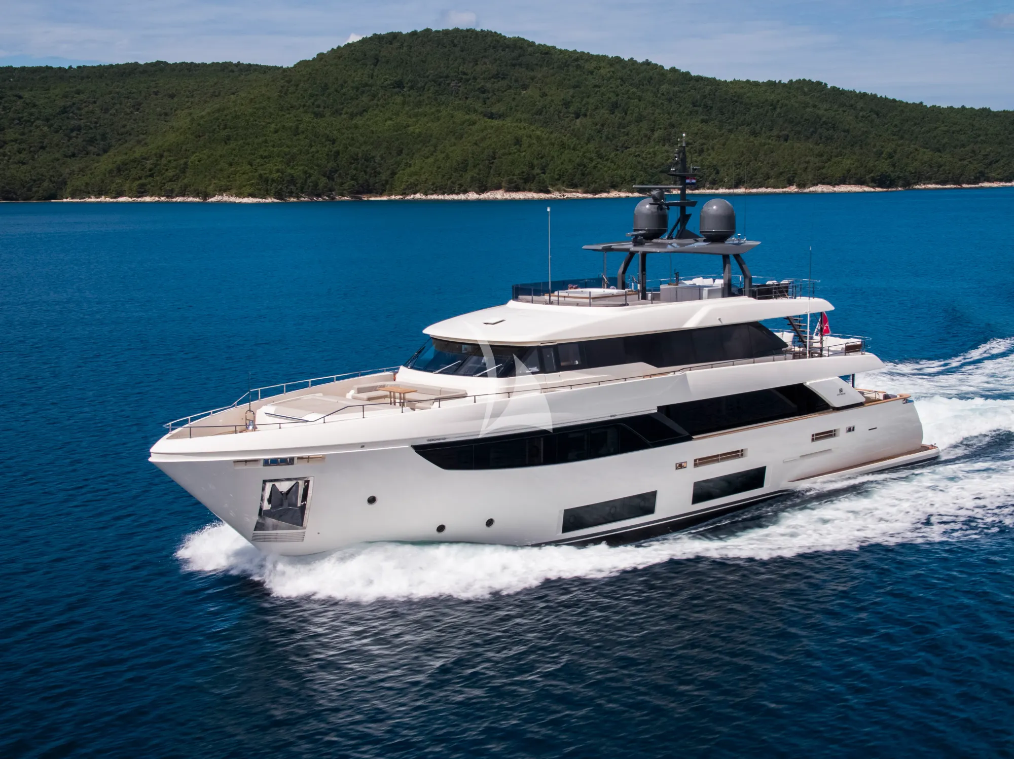 SK - Ferretti Custom Line Navetta 33 - 5 Cabins - Split - Dubrovnik - Hvar - Croatia
