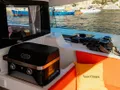 BOSSA NOVA Excess 14 - aft deck barbecue area BOSSA NOVA Excess 14 - aft deck barbecue area
