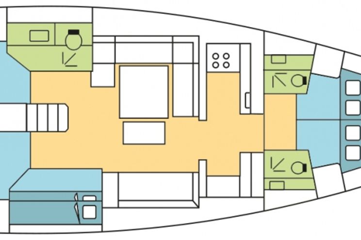 Charter Yacht DUFOUR 500