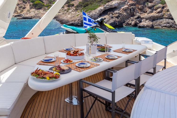 Charter Yacht EFMARIA - Falcon 86 - 5 Cabins - Athens - Mykonos - Santorini - Zakynthos