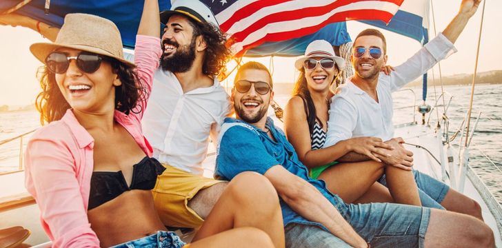 4th of July yacht charter