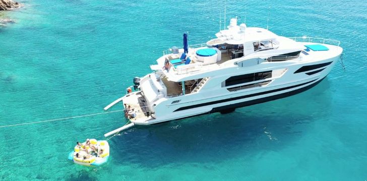 Luxury Crewed Motor Yacht ANGELEYES
