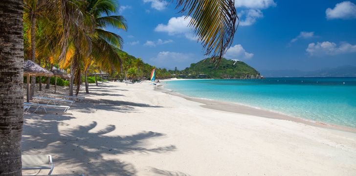 Deadman's Beach on Peter Island