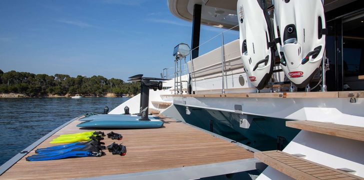 Water toys in the BVI