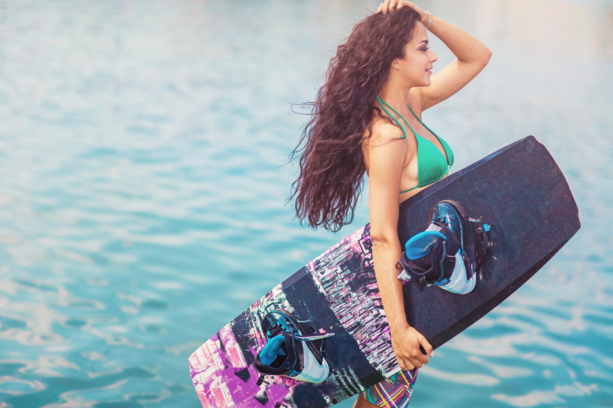 Wakeboarding in the BVI
