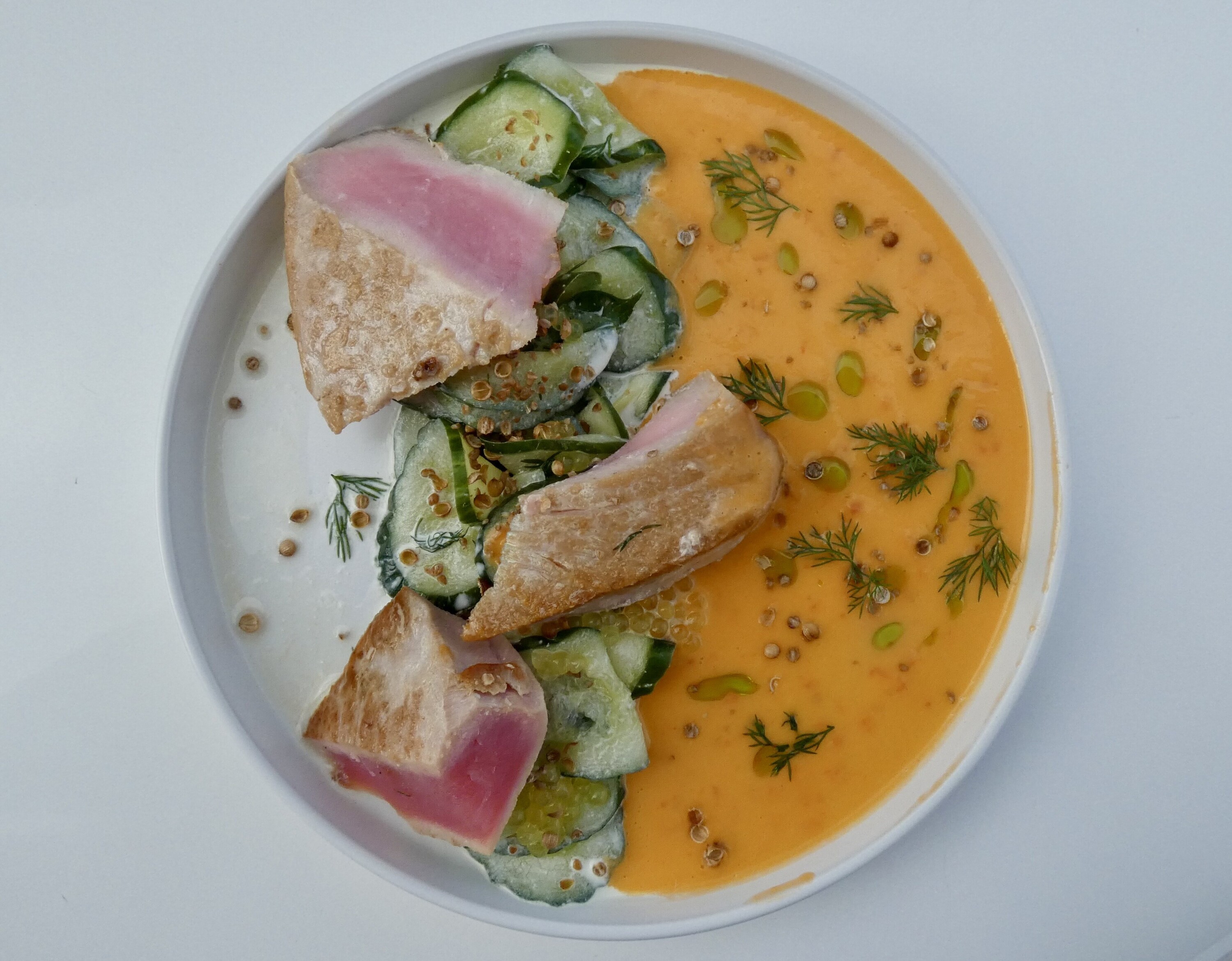 Fresh seafood in the BVI