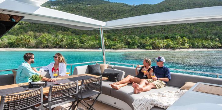 Afternoon Drinks on the Flybridge