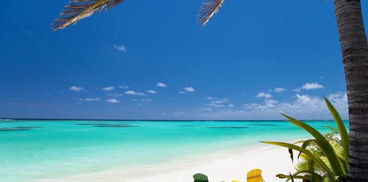 White sand beach on Anegada