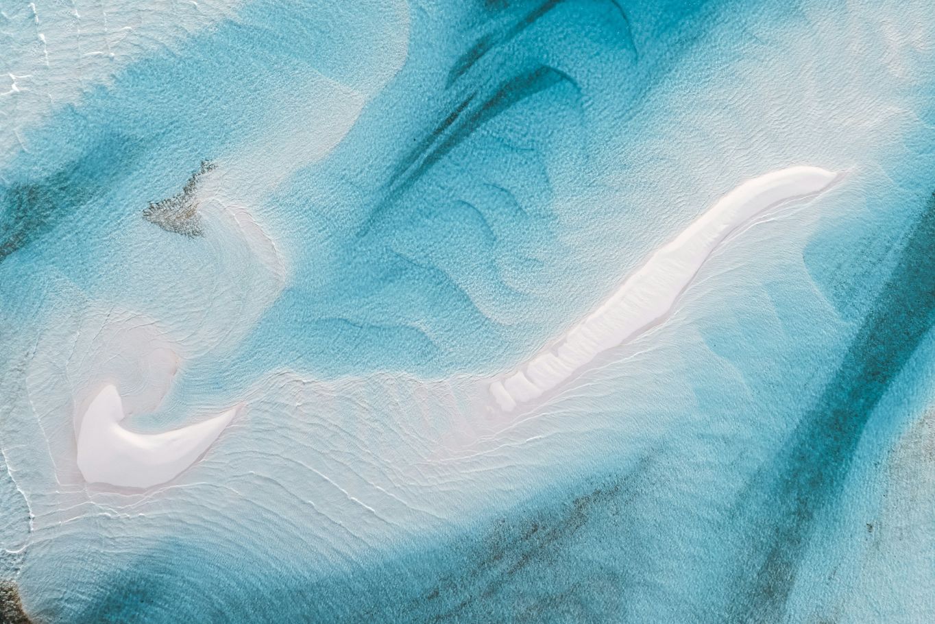 Aerial View of the Exumas