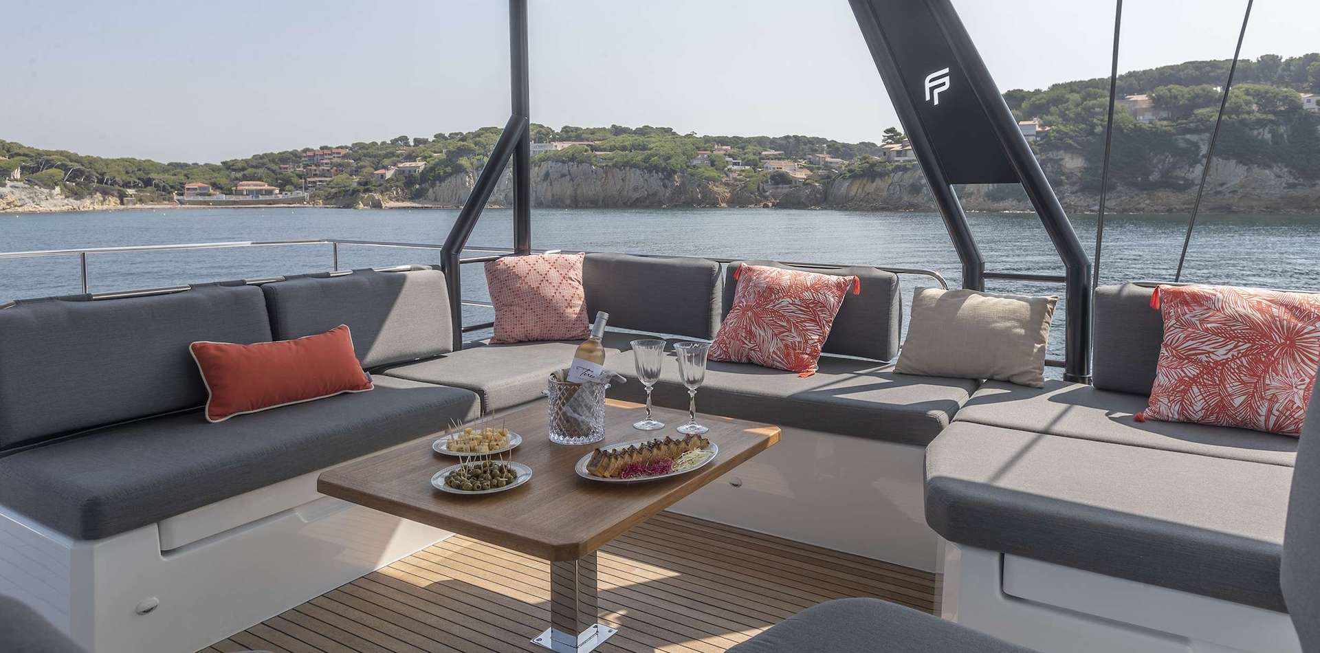 ALMA Catamaran Sundowners in Greece