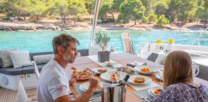 Catamaran Gourmet Dining