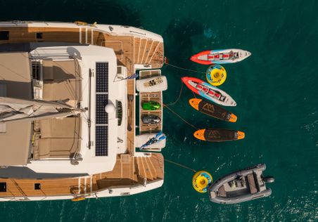 Crewed Catamaran Yachts Greece Charter Vacation