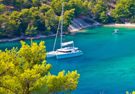 Croatia Bareboat Catamaran Charter Yachts,Summer Vacation