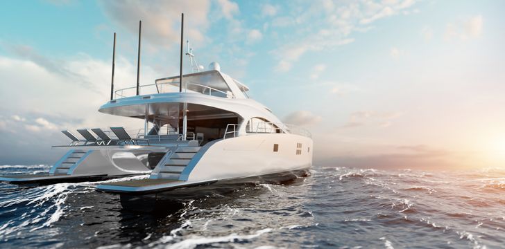 Power Catamaran Sailing