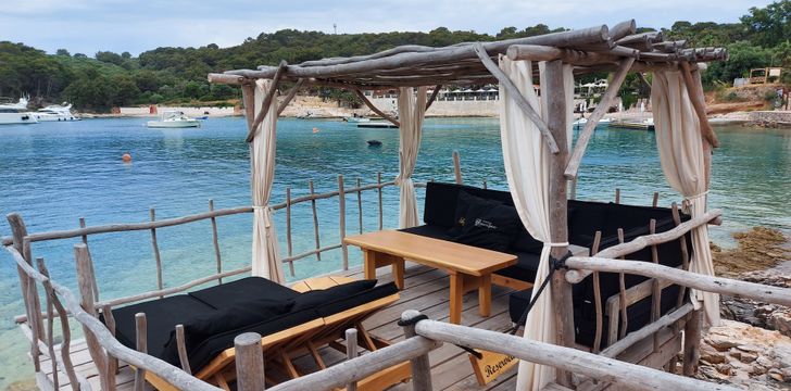Laganini Beach Club Seating,Croatia
