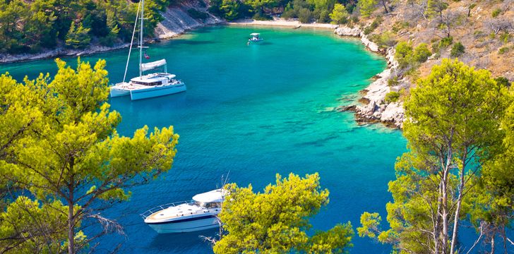 Brac,Croatia Yacht Vacation Catamaran Motor Yacht