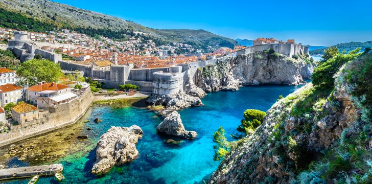 Dubrovnik from the sea