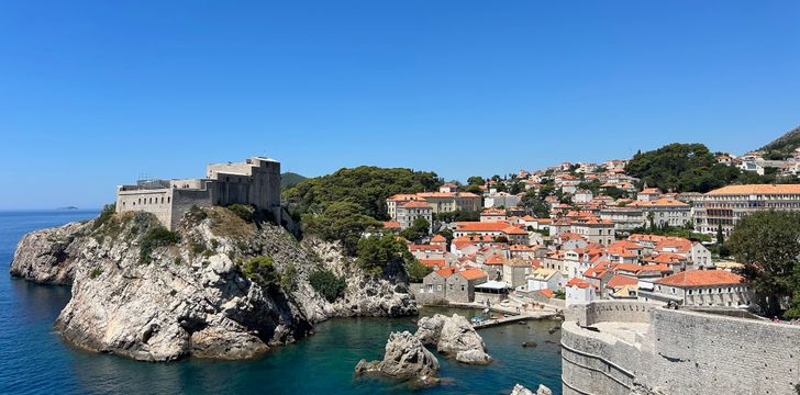 Dubrovnik View from the Ramparts