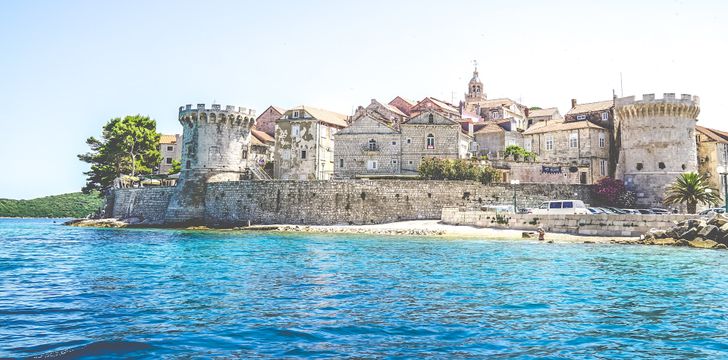 Korcula Old Town,Croatia Gulet Yacht Charter