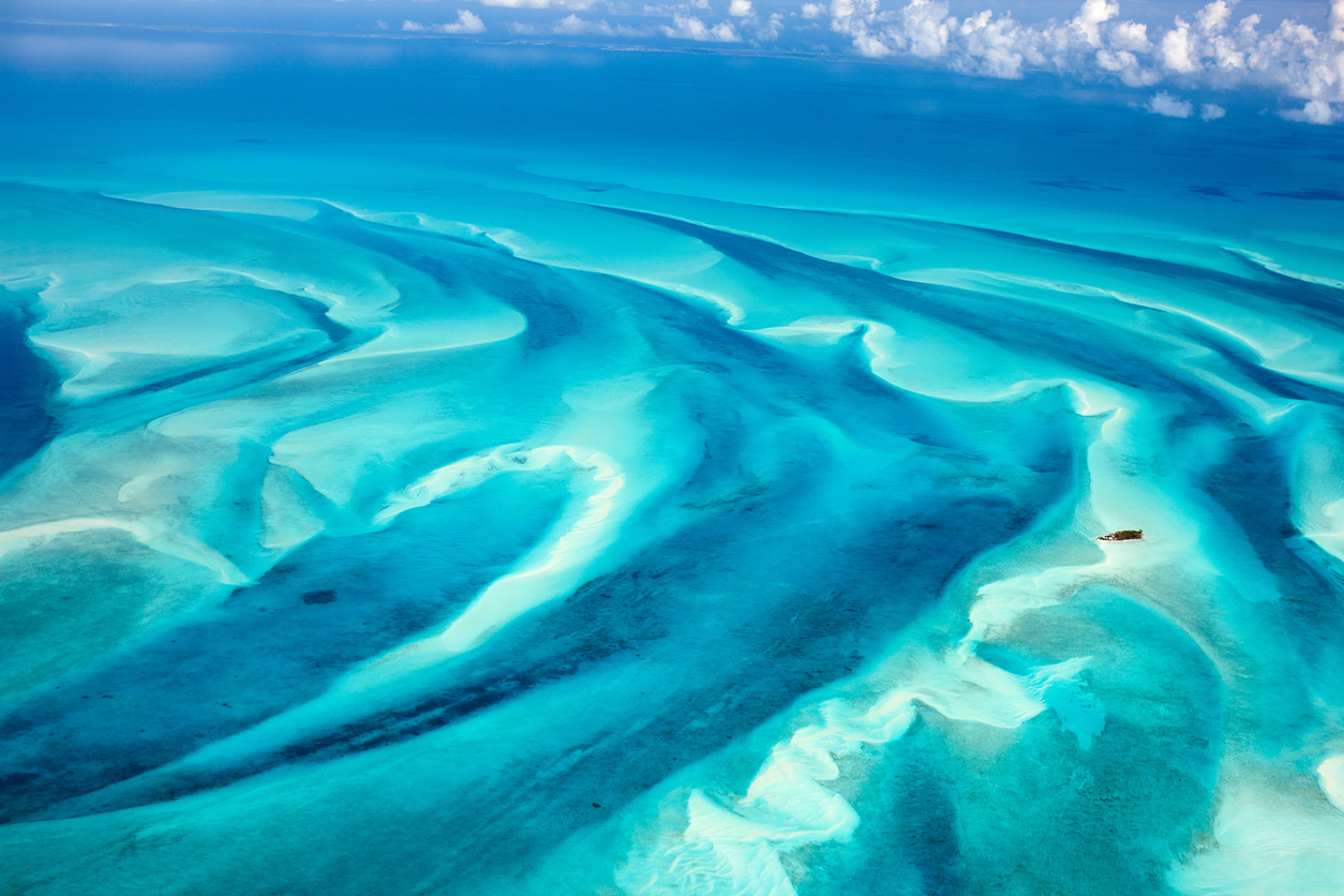 Aerial Views of the Bahamas