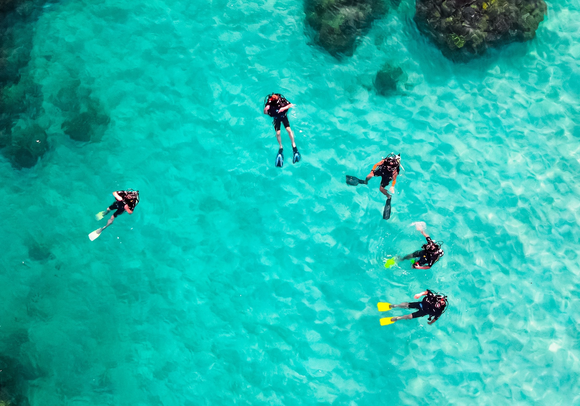 Family Group on a Diving Charter GRID