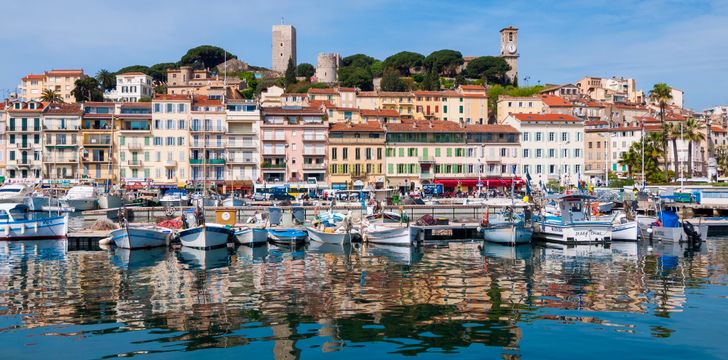 Cannes waterfront