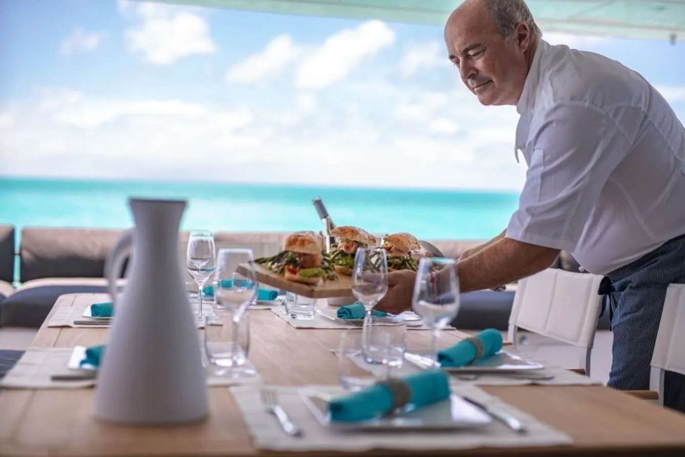 Bespoke Menus on a Luxury Yacht Charter Vacation