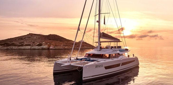 Crewed Catamaran Aphaea