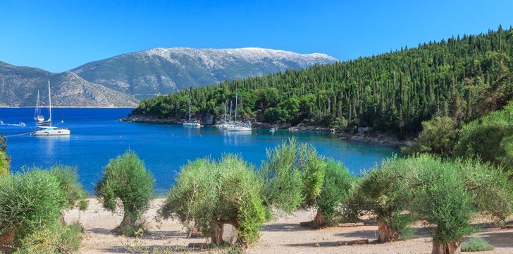 Foki Beach,Ionian Islands Catamaran Charter - Greece