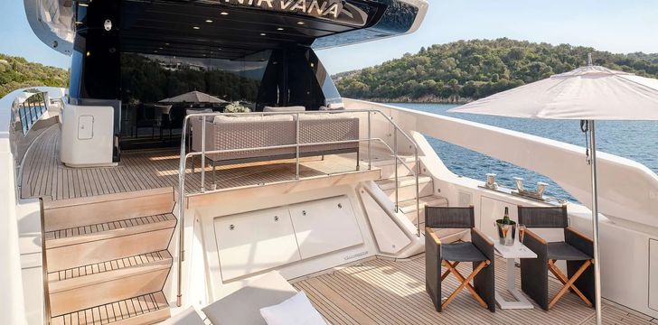 NIRVANA,Ionian Islands - Greece Motor Yacht Charter