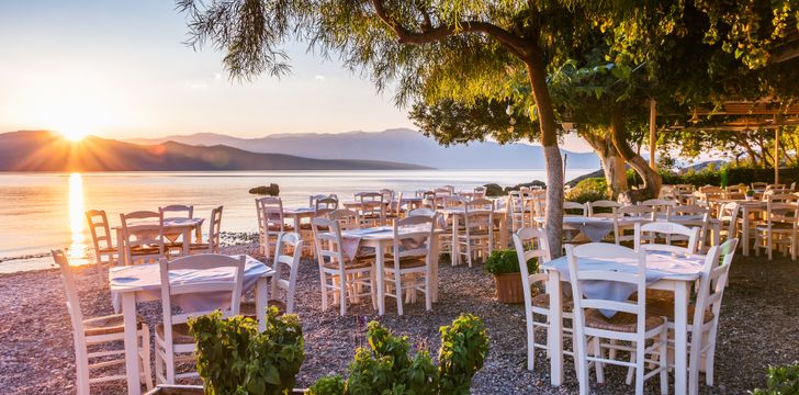 Lefkada Lunch Taverna on Nikiana Beach,Ionian Greece
