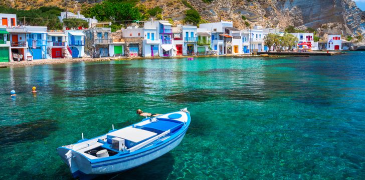 Milos,Cyclades,Greece Motor Yacht Charter