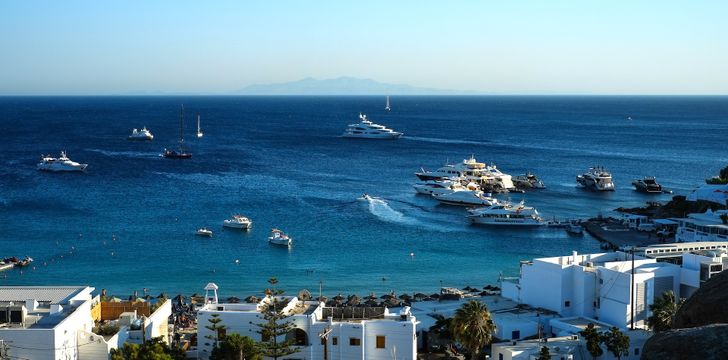 Mykonos Cyclades Motor Yacht Charter Itinerary