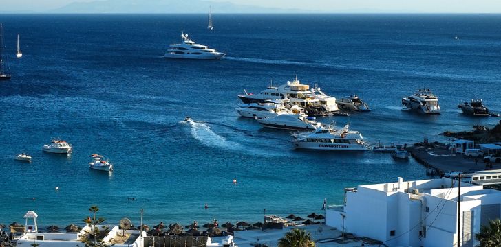 Mykonos,Cyclades Motor Yacht Itinerary