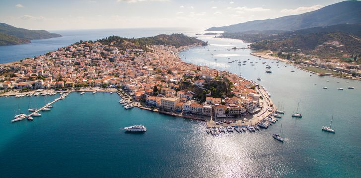 Poros,Saronic Islands - Greece Motor Yacht Charter