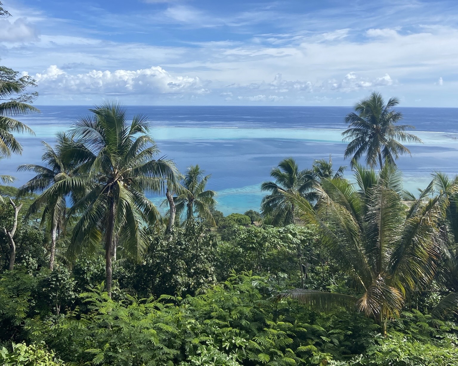 Hiking Raiatea