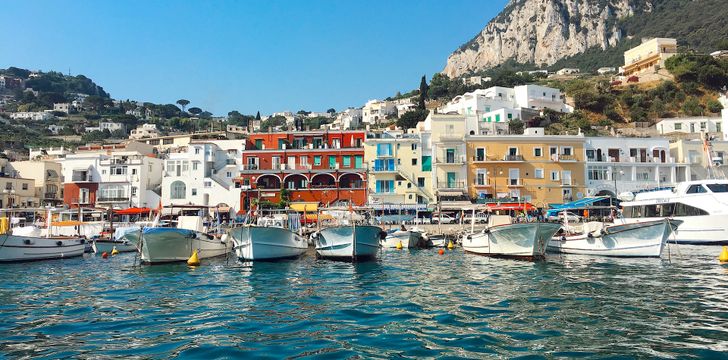 Capri,Amalfi Coast Italy Yacht Vacation