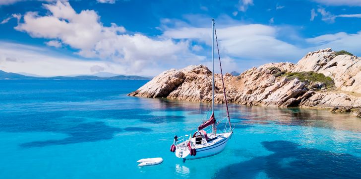 A bareboat charter in Sardinia,Italy