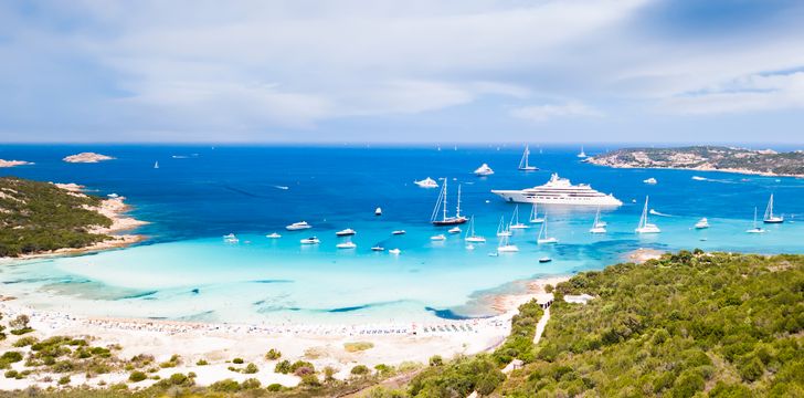 Pevero Bay,Sardinia Yacht Charter Vacation