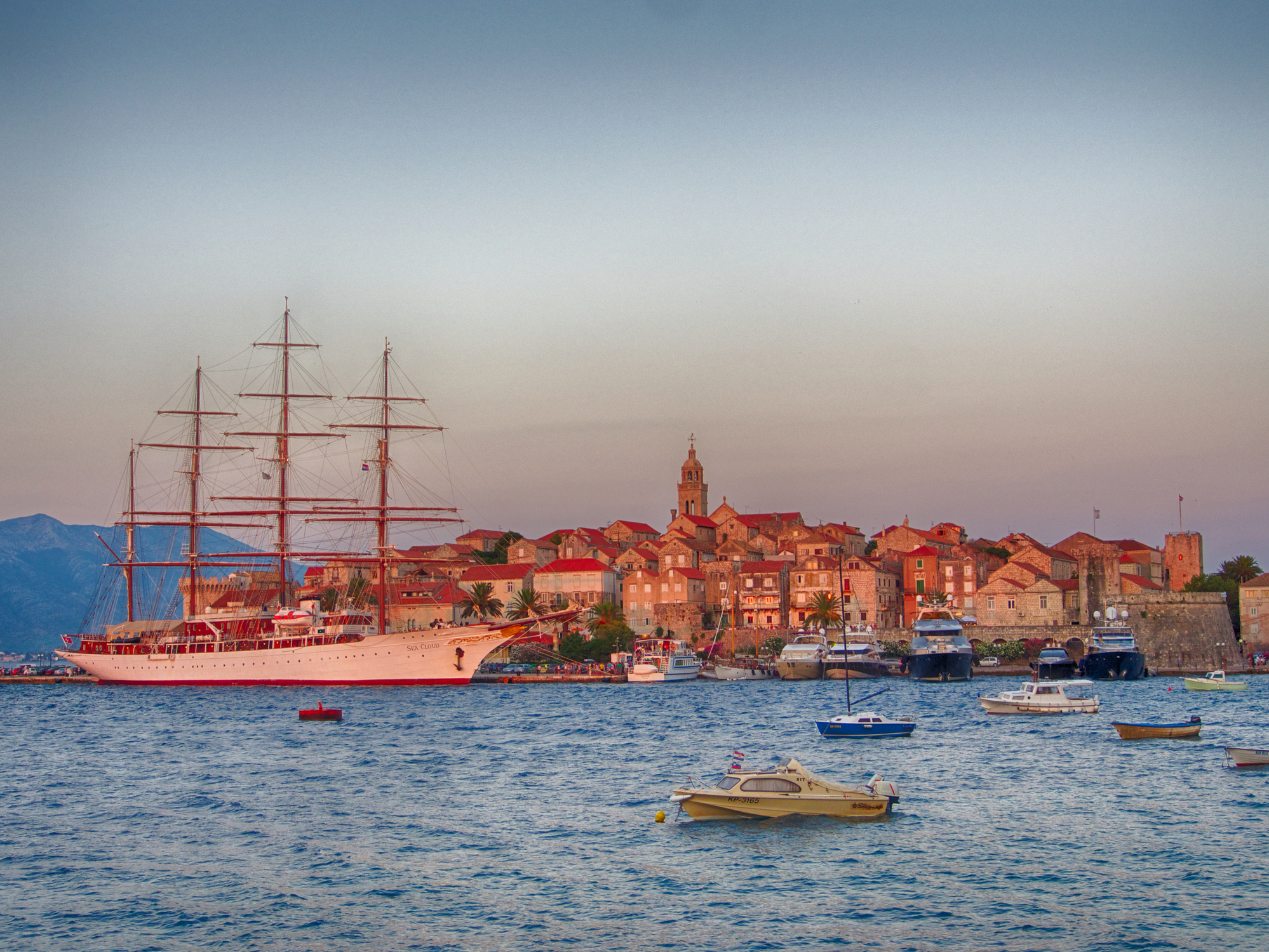 Gulet in Korcula Croatia