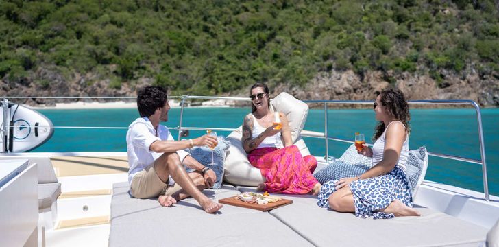 Leewards Luxury Crewed Catamaran Itinerary